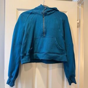 Lululemon scuba quarter-zip hoodie